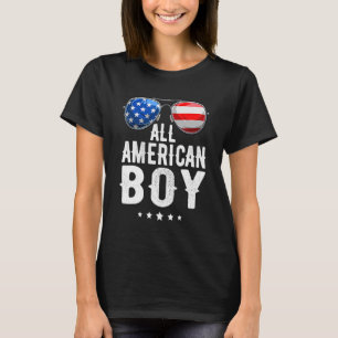 Alle amerikanischen Jungen 4. Juli Jungen Kinder S T-Shirt