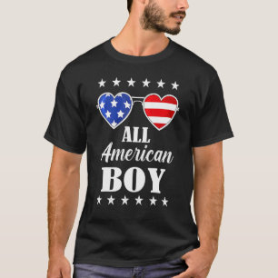 Alle amerikanischen Jungen 4. Juli Jungen Kinder S T-Shirt