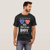 Alle amerikanischen Jungen 4. Juli Jungen Kinder S T-Shirt (Vorne ganz)