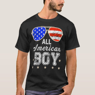 Alle amerikanischen Jungen 4. Juli Jungen Kinder S T-Shirt