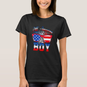 Alle amerikanischen Jungen 4. Juli Jungen Kinder S T-Shirt