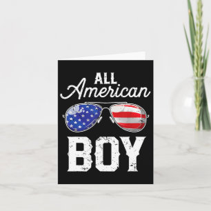Alle amerikanischen Jungen 4. Juli Usa Boys Patrio Karte