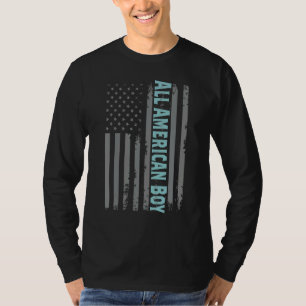 Alle amerikanischen Jungen 4. Juli Vintagen amerik T-Shirt