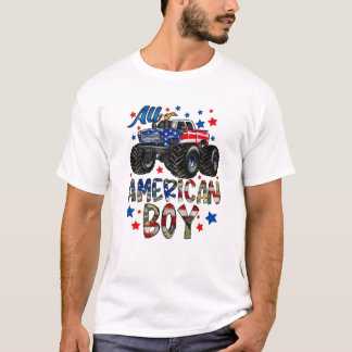 Alle amerikanischen Jungs 4. Juli T-Shirt