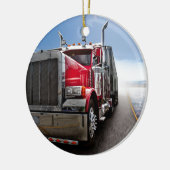 Alle amerikanischen Lastkraftwagen Keramikornament (Links)