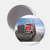 Alle amerikanischen Lastkraftwagen Magnet (Vorderseite/Rückseite)