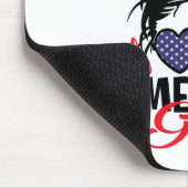 Alle amerikanischen Mädchen funny Independence 4. Mousepad (Ecke)
