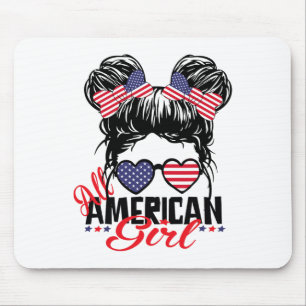 Alle amerikanischen Mädchen funny Independence 4.  Mousepad