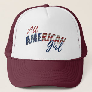 ALLE AMERIKANISCHEN MÄDCHEN TRUCKERKAPPE