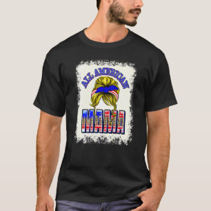 Alle amerikanischen Mama am 4. Juli gebleicht Frau T-Shirt