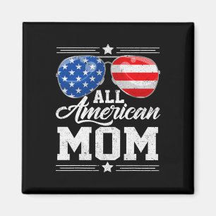 Alle amerikanischen Mamas 4. Juli Muttertag sausen Magnet