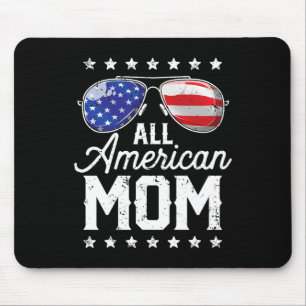 Alle amerikanischen Mamas 4. Juli Muttertag sausen Mousepad