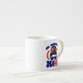 Alle amerikanischen Mamas Espressotasse (Vorderseite Rechts)