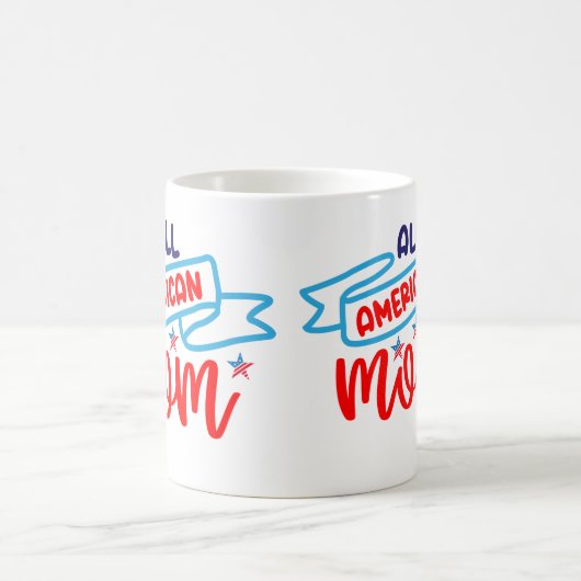 Alle amerikanischen Mamas Kaffeetasse (Mittel)