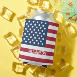 Alle amerikanischen Monogramme Dosenkühler