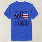 Alle amerikanischen Oma 4. Juli Sonnenbrillen T-Shirt (Design vorne)