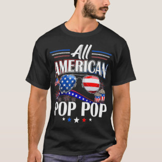 Alle amerikanischen Pop Pop 4. Juli T Shirt Vather