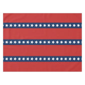 Alle amerikanischen Red White und Blue Patriotic B Tischdecke (Vorderseite (Horizontal))