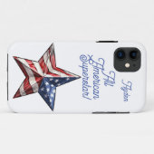 Alle amerikanischen Superstar individuell anpassba Case-Mate iPhone Hülle (Rückseite (Horizontal))