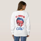 Alle amerikanischen Süssen Sweatshirt (Schwarz voll)