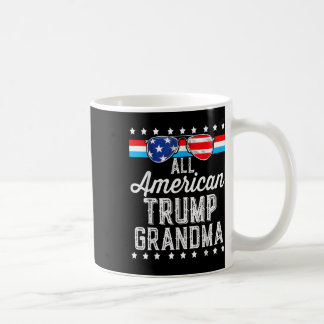 Alle amerikanischen Trump-Grandma-Amerikaner-Flagg Kaffeetasse