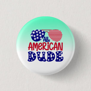 Alle amerikanischen Typ Button
