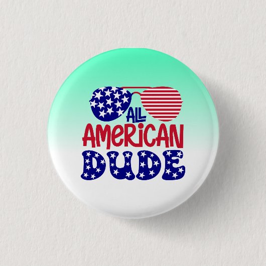 Alle amerikanischen Typ Button (Vorderseite)