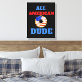 ALLE AMERIKANISCHEN TYP LEINWANDDRUCK (Insitu (Schlafzimmer))
