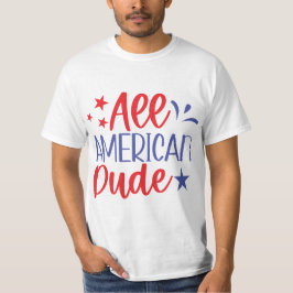 Alle amerikanischen Typ T-Shirt