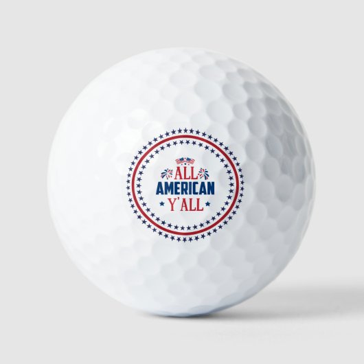 Alle amerikanischen Value Golf Balls Golfball (Vorderseite)