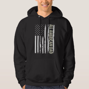 Alle amerikanischen Vater 4. Juli Väter Tag Männer Hoodie