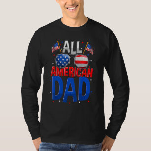 Alle amerikanischen Vater 4. Juli Väter Tag Männer T-Shirt