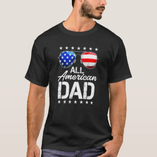 Alle amerikanischen Vater 4. Juli Vatertag Männer T-Shirt