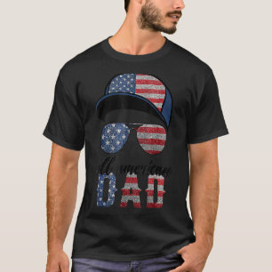 Alle amerikanischen Vater Glückwunsch Vater Tag 4. T-Shirt