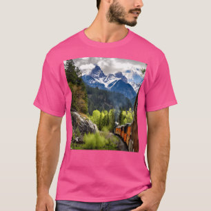 Alle an Bord der Durango Silverton Bahn T-Shirt