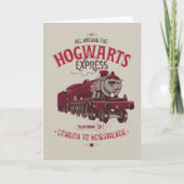 Alle an Bord der Hogwarts Express Karte (Vorderseite)