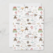 Alle an Bord der Hogwarts Express Magical Birthday Einladung (Rückseite)