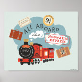 Alle an Bord der Hogwarts Express Poster (Vorne)