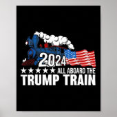 Alle an Bord der Trump-Bahn Poster (Vorne)