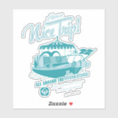 Alle an Bord der Wonkatania! Aufkleber (Blatt)