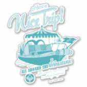 Alle an Bord der Wonkatania! Aufkleber (Vorderseite)