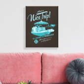 Alle an Bord der Wonkatania! Leinwanddruck (Insitu (Wohnzimmer))