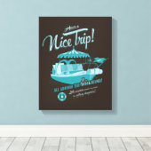 Alle an Bord der Wonkatania! Leinwanddruck (Insitu (Holzboden))