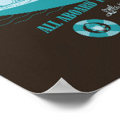 Alle an Bord der Wonkatania! Poster (Ecke)