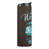 Alle an Bord der Wonkatania! Thermosbecher (Nach links gedreht)