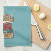 Alle an Bord des HOGWARTS™ Express Weihnachtskochs Geschirrtuch (Viertel Falte)