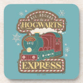Alle an Bord des HOGWARTS™ Express Weihnachtskochs Getränkeuntersetzer (Vorderseite)