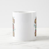 Alle an Bord des HOGWARTS™ Express Weihnachtskochs Jumbo-Tasse (Vorderseite)