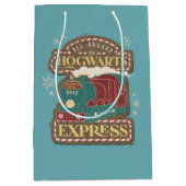 Alle an Bord des HOGWARTS™ Express Weihnachtskochs Mittlere Geschenktüte (Vorderseite)