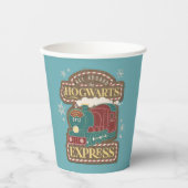 Alle an Bord des HOGWARTS™ Express Weihnachtskochs Pappbecher (Vorderseite)